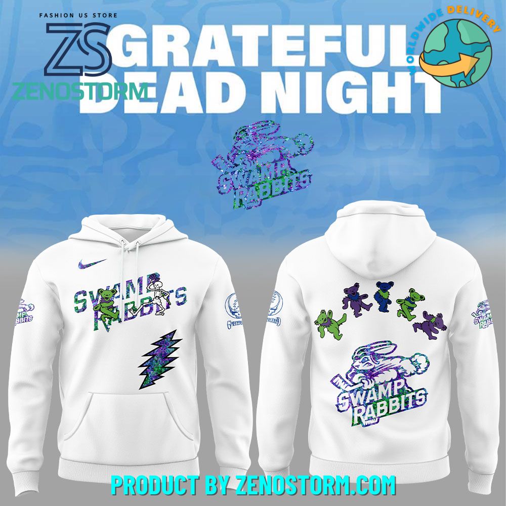Greenville Swamp Rabbits x Grateful Dead Night 2025 Hoodie Set Greenville Swamp Rabbits x Grateful Dead Night 2025 Hoodie Set