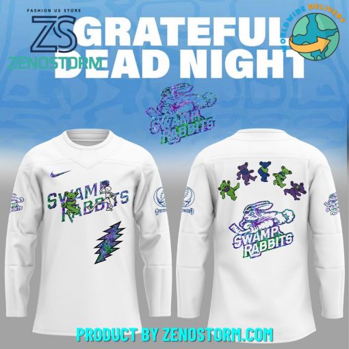 Greenville Swamp Rabbits x Grateful Dead Night 2025 Jersey
