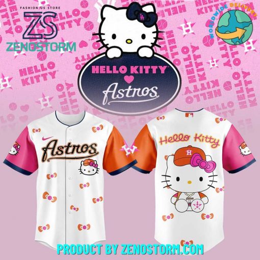 Houston Astros MLB x Hello Kitty New Jersey 2025