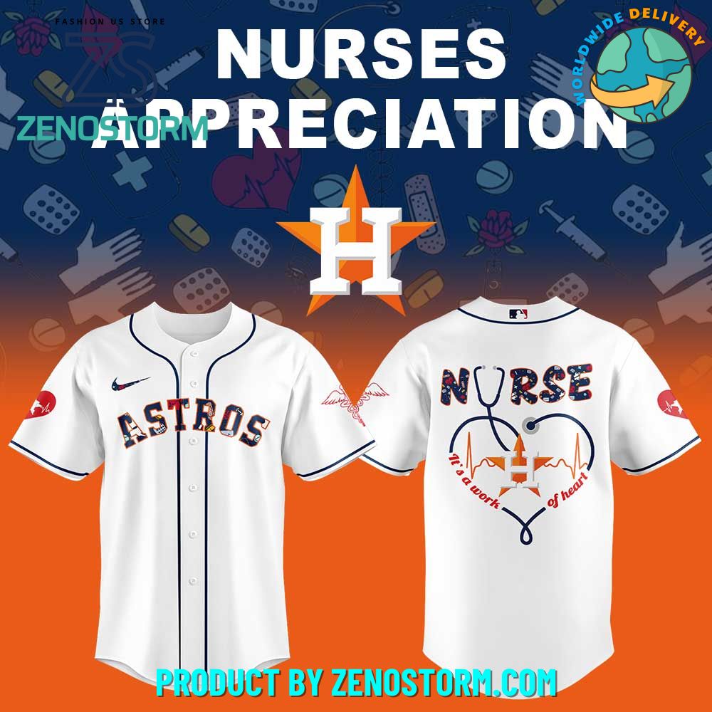 Houston Astros MLB x Nurses Night 2025 Jersey Houston Astros MLB x Nurses Night 2025 Jersey