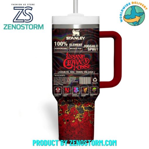 Insane Clown Posse Juggalo Spirit 40oz Stanley Tumbler