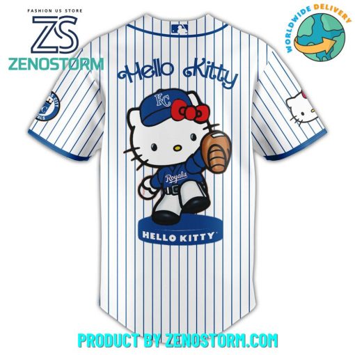 Kansas City Royals MLB x Hello Kitty Night Jersey 2025