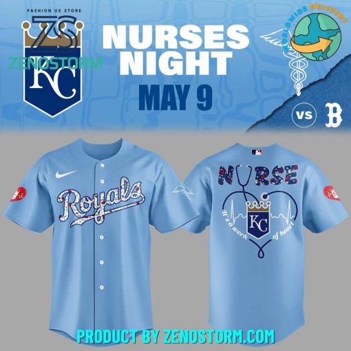 Kansas City Royals MLB x Nurses Night 2025 Jersey