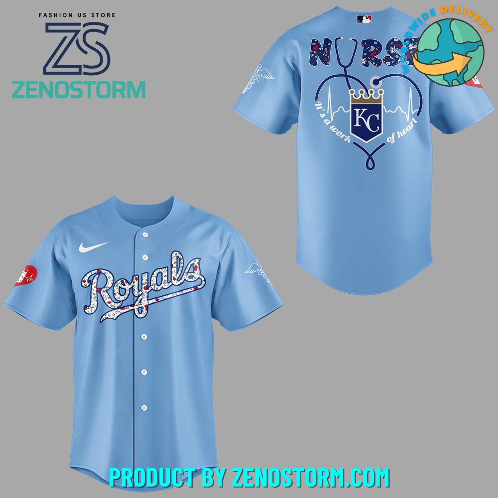 Kansas City Royals MLB x Nurses Night 2025 Jersey Kansas City Royals MLB x Nurses Night 2025 Jersey