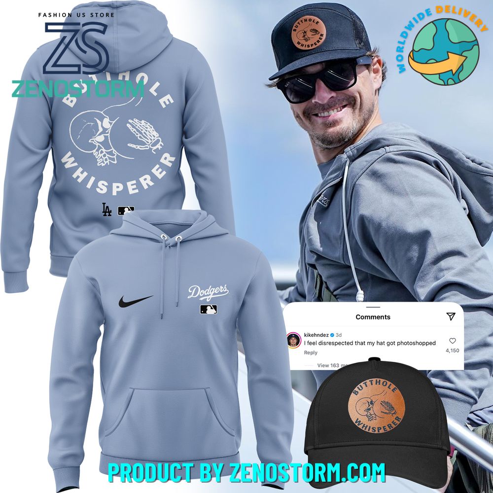 Kike Hernandez x LA Dodgers 2025 Special Hoodie Set Kike Hernandez x LA Dodgers 2025 Special Hoodie Set