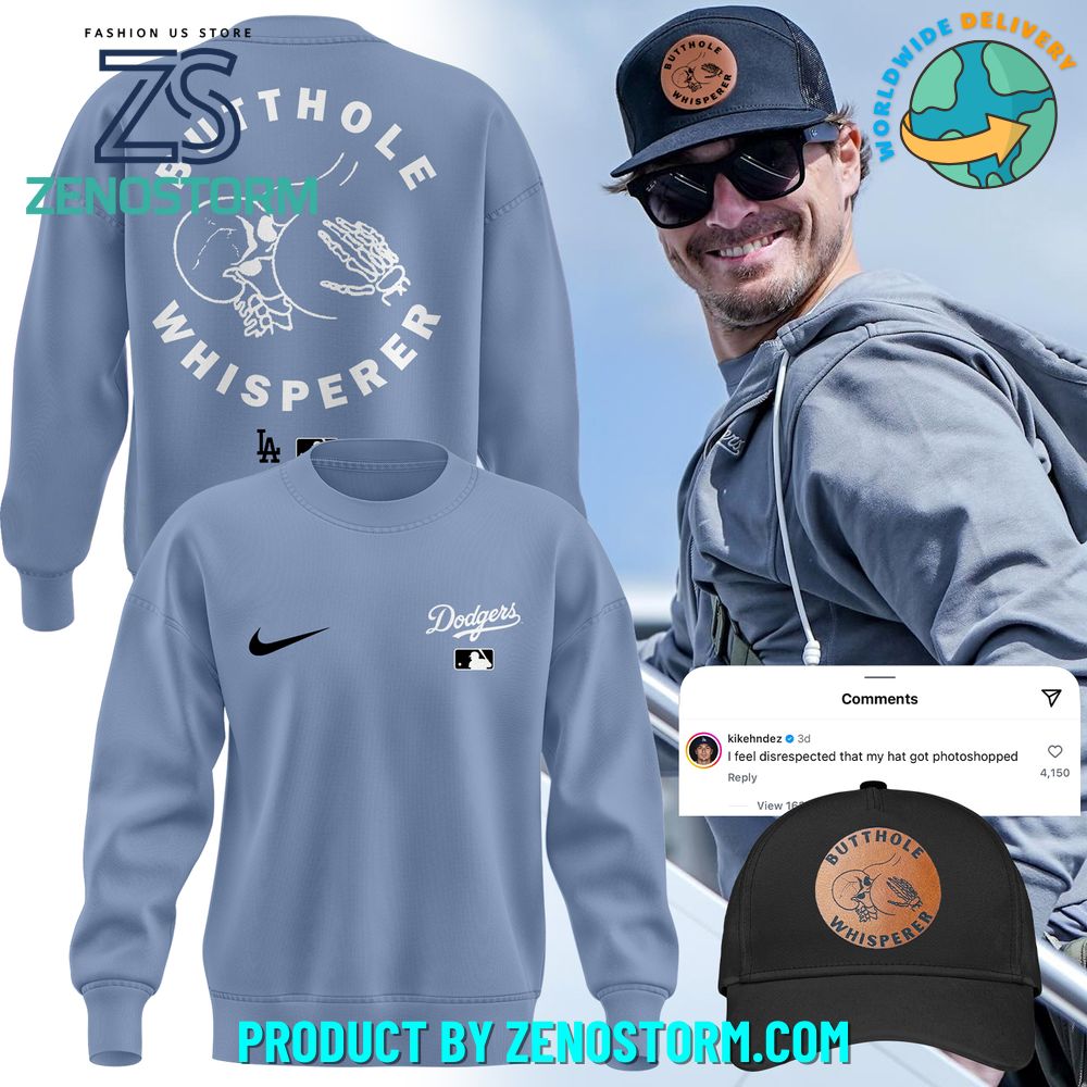 Kike Hernandez x LA Dodgers 2025 Special Sweatshirt Kike Hernandez x LA Dodgers 2025 Special Sweatshirt