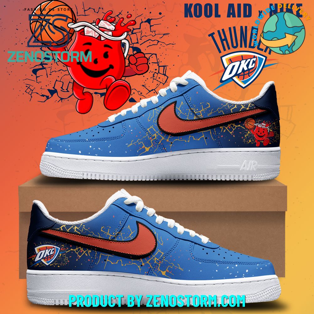 Kool-Aid x Nike x Oklahoma City Thunder 2025 Air Force 1 Kool-Aid x Nike x Oklahoma City Thunder 2025 Air Force 1