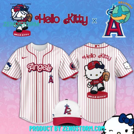 Los Angeles Angels MLB x Hello Kitty Night Jersey 2025