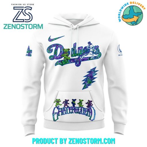 Los Angeles Dodgers MLB x Grateful Dead Night Hoodie Set 2025
