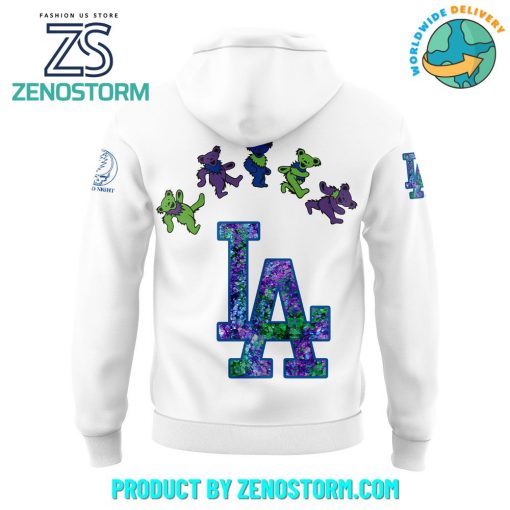 Los Angeles Dodgers MLB x Grateful Dead Night Hoodie Set 2025