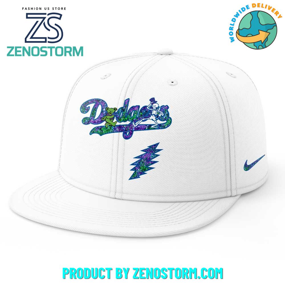 Los Angeles Dodgers MLB x Grateful Dead Night Snapback 2025 Los Angeles Dodgers MLB x Grateful Dead Night Snapback 2025