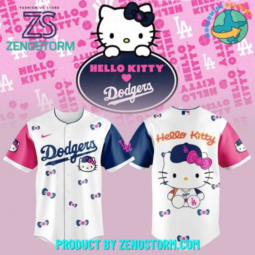 Los Angeles Dodgers MLB x Hello Kitty New Jersey 2025