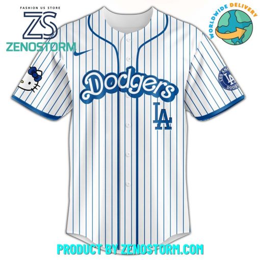 Los Angeles Dodgers MLB x Hello Kitty Night Jersey 2025