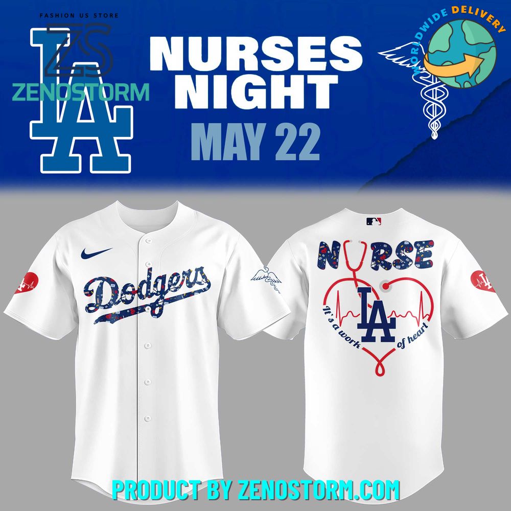 Los Angeles Dodgers MLB x Nurses Night 2025 Jersey Los Angeles Dodgers MLB x Nurses Night 2025 Jersey