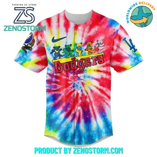 Los Angeles Dodgers x Grateful Dead New Baseball Jersey