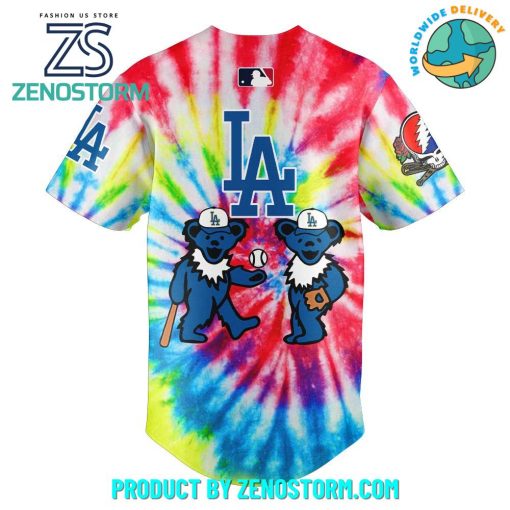 Los Angeles Dodgers x Grateful Dead New Baseball Jersey