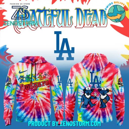 Los Angeles Dodgers x Grateful Dead New Hoodie Set