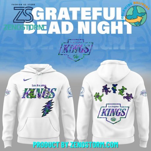 Los Angeles Kings NHL x Grateful Dead Night 2025 Hoodie Set