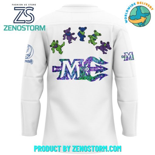 Maine Mariners x Grateful Dead Night 2025 Hockey Jersey