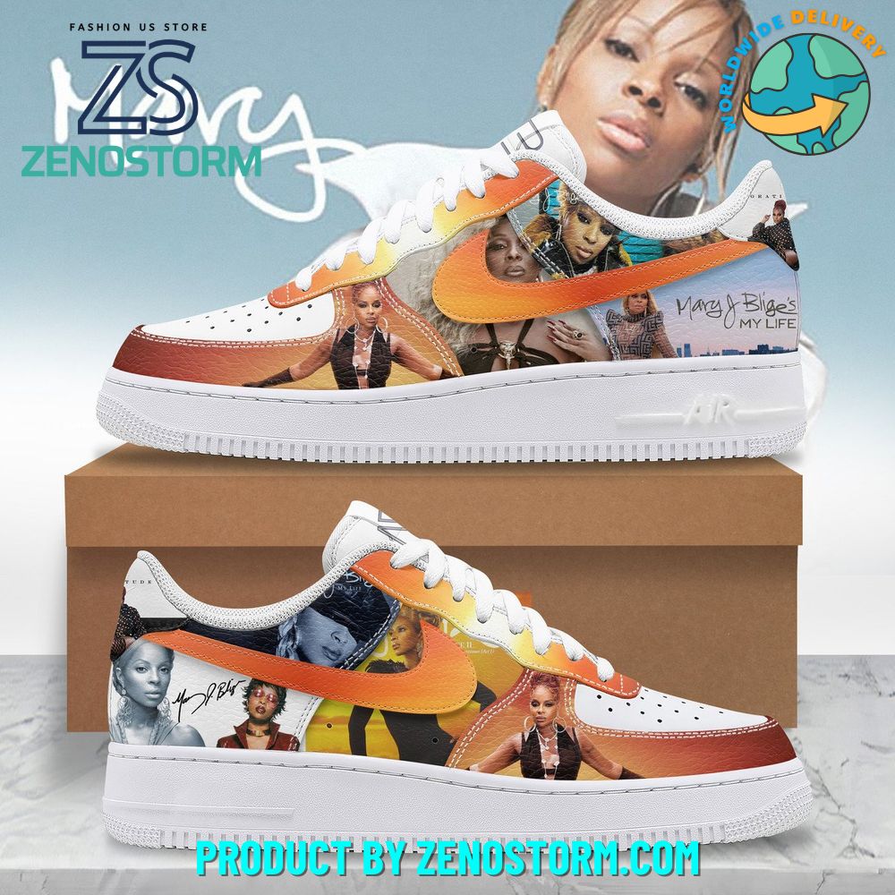 Mary J. Blige The For My Fan Tour 2025 Nike Air Force 1 Mary J. Blige The For My Fan Tour 2025 Nike Air Force 1