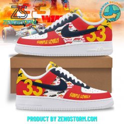 Max Verstappen F1 Red Bull Racing Simple Lonely Nike Air Force 1