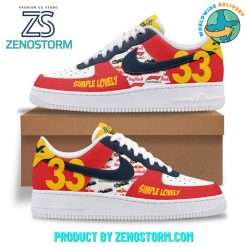 Max Verstappen F1 Red Bull Racing Simple Lonely Nike Air Force 1