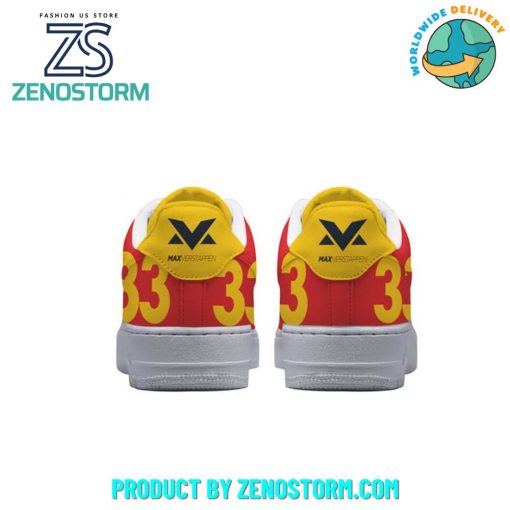 Max Verstappen F1 Red Bull Racing Simple Lonely Nike Air Force 1