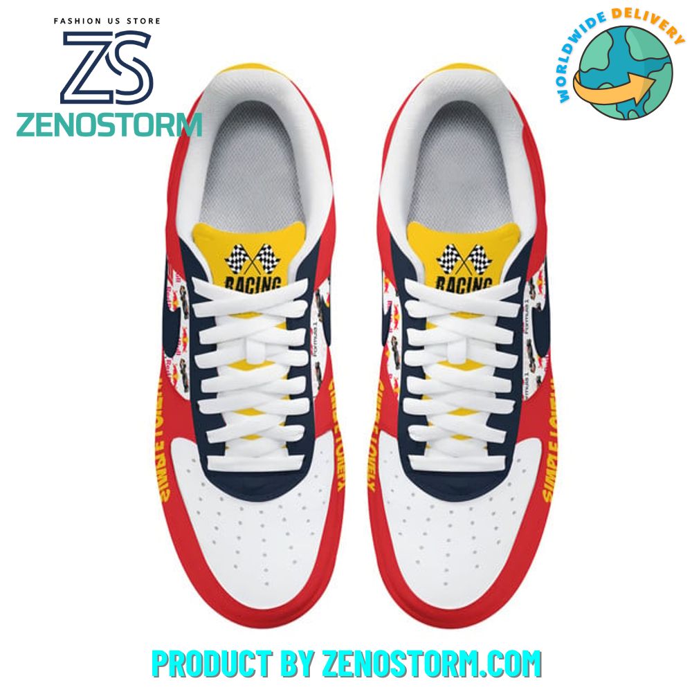 Max Verstappen F1 Red Bull Racing Simple Lonely Nike Air Force 1 Max Verstappen F1 Red Bull Racing Simple Lonely Nike Air Force 1