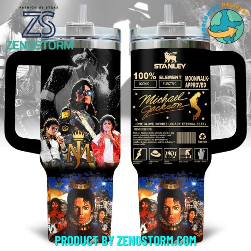 Michael Jackson Moonwalk-Approved 40oz Stanley Tumbler