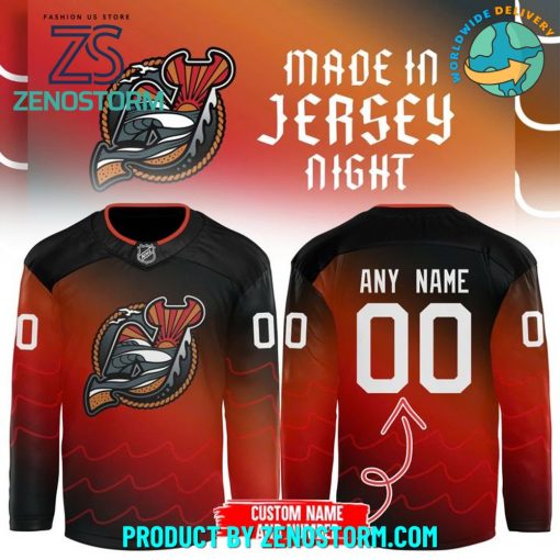 New Jersey Devils Made in Jersey Night 2025 Hockey Jersey