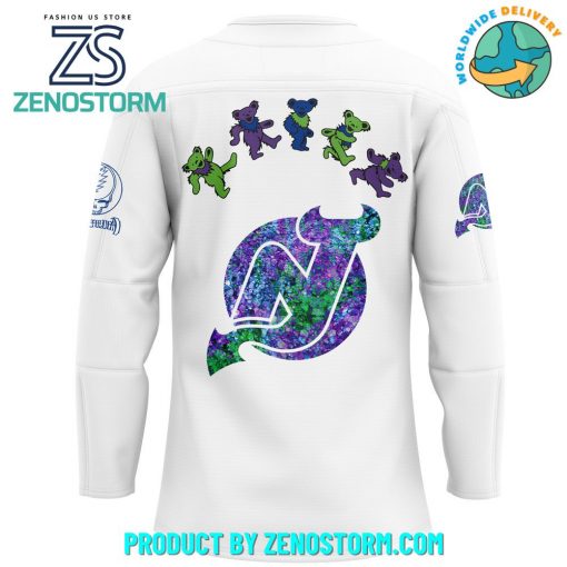 New Jersey Devils NHL x Grateful Dead Night 2025 Jersey