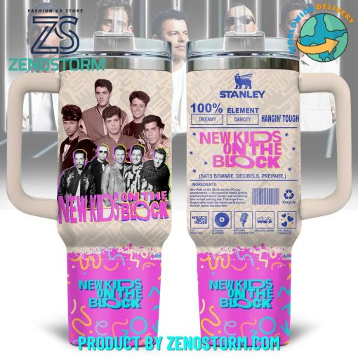 New Kids on the Block Hangin’ Tough 40oz Stanley Tumbler