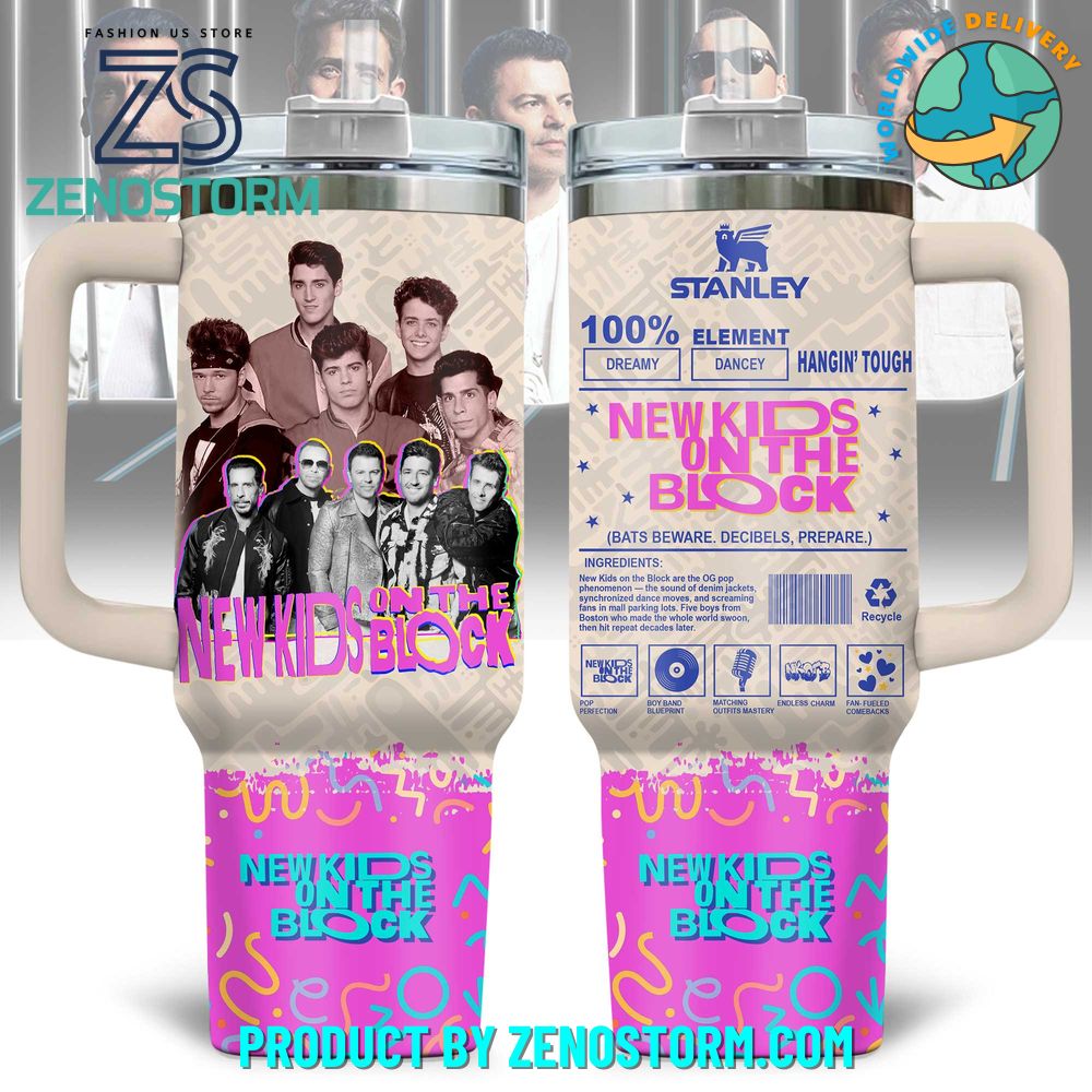 New Kids on the Block Hangin’ Tough 40oz Stanley Tumbler New Kids on the Block Hangin’ Tough 40oz Stanley Tumbler