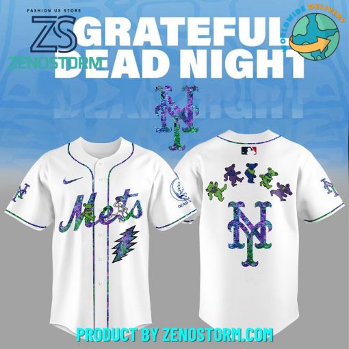 New York Mets MLB x Grateful Dead Night Jersey 2025