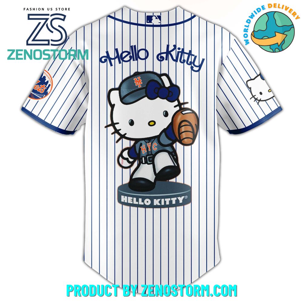 New York Mets MLB x Hello Kitty Night Jersey 2025 New York Mets MLB x Hello Kitty Night Jersey 2025