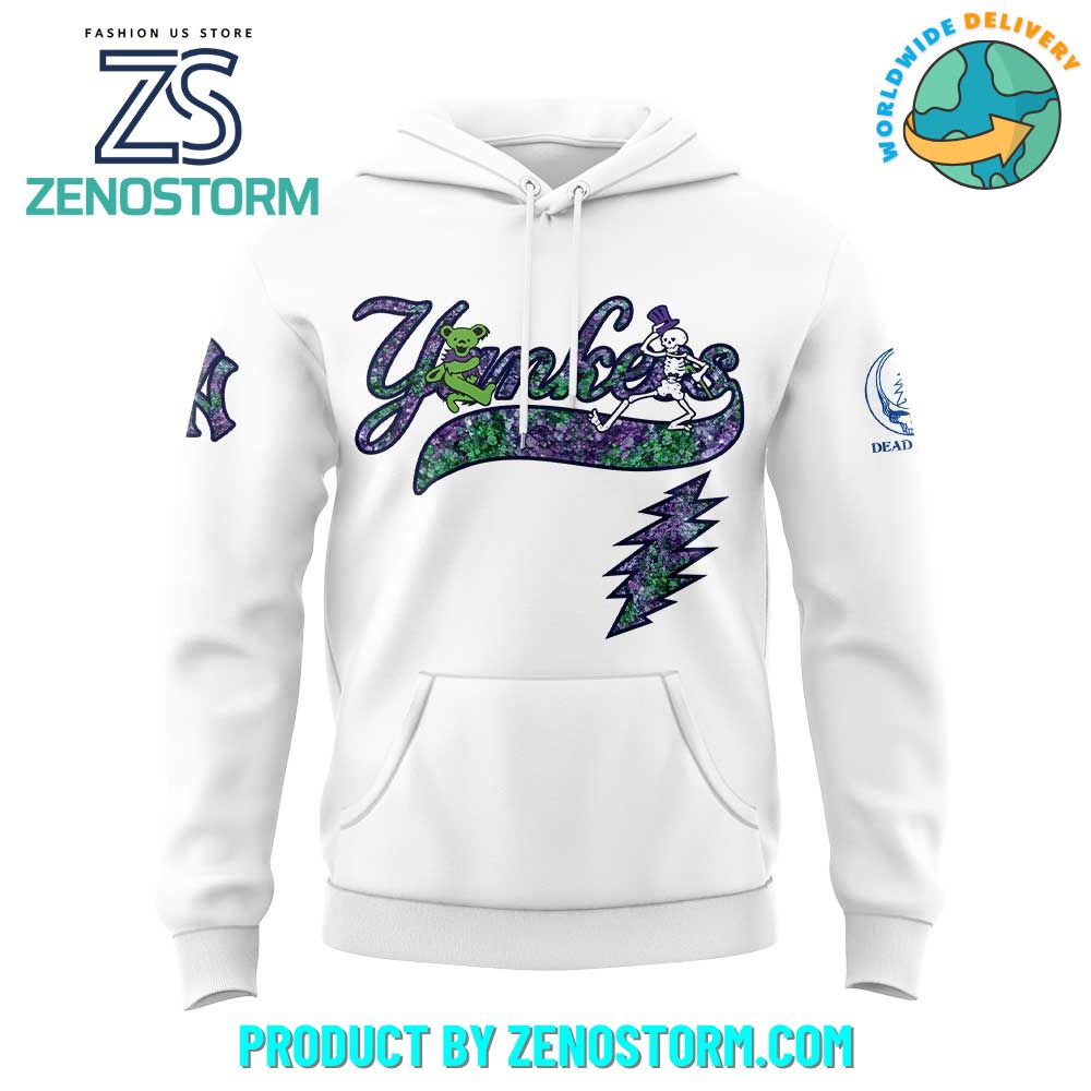 New York Yankees MLB x Grateful Dead Night Hoodie Set 2025 New York Yankees MLB x Grateful Dead Night Hoodie Set 2025