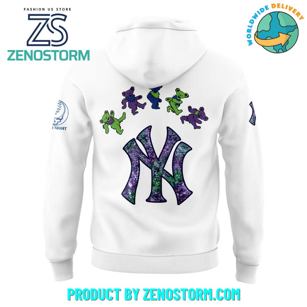 New York Yankees MLB x Grateful Dead Night Hoodie Set 2025 New York Yankees MLB x Grateful Dead Night Hoodie Set 2025