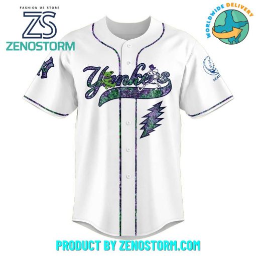 New York Yankees MLB x Grateful Dead Night Jersey