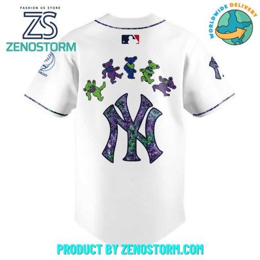 New York Yankees MLB x Grateful Dead Night Jersey