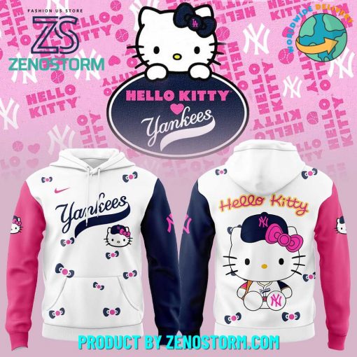 New York Yankees MLB x Hello Kitty New Hoodie Set 2025