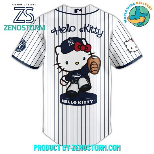 New York Yankees MLB x Hello Kitty Night Jersey 2025
