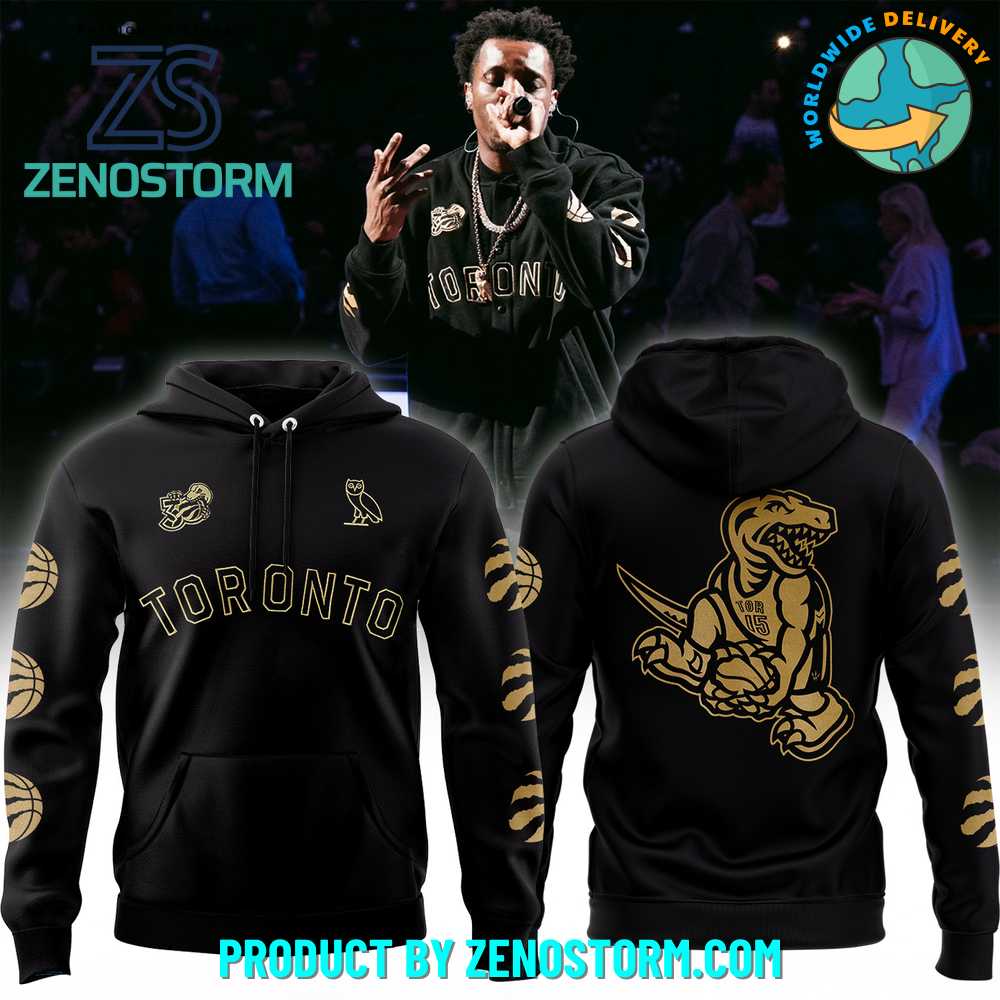 OVO X NBA Toronto Raptors 2025 Limited Hoodie OVO X NBA Toronto Raptors 2025 Limited Hoodie
