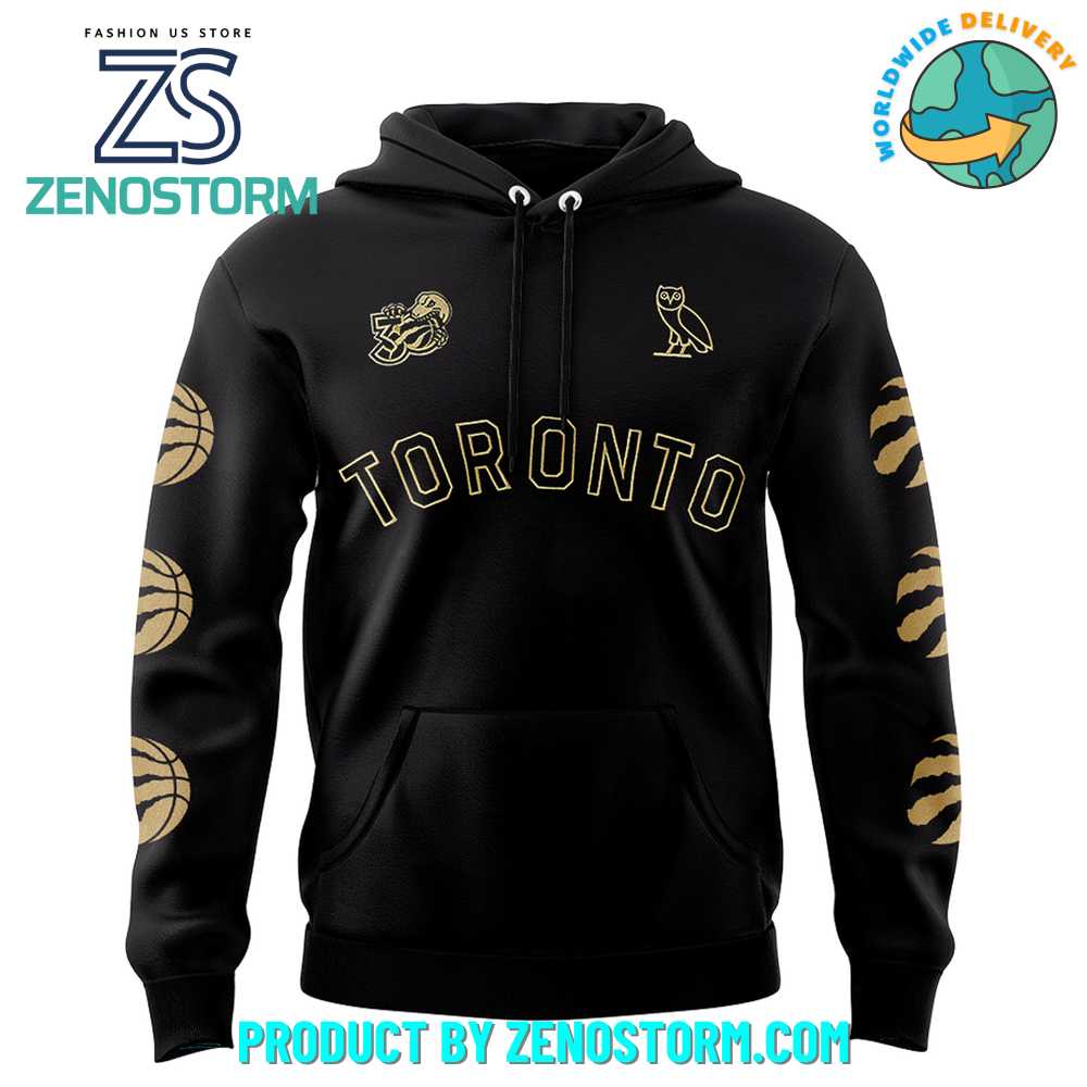 OVO X NBA Toronto Raptors 2025 Limited Hoodie OVO X NBA Toronto Raptors 2025 Limited Hoodie