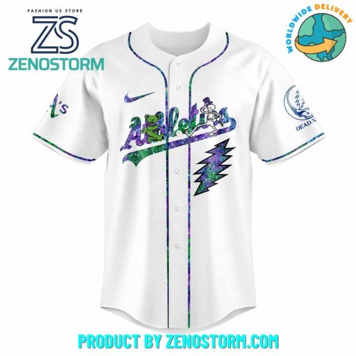 Oakland Athletics MLB x Grateful Dead Night Jersey 2025