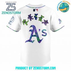 Oakland Athletics MLB x Grateful Dead Night Jersey 2025