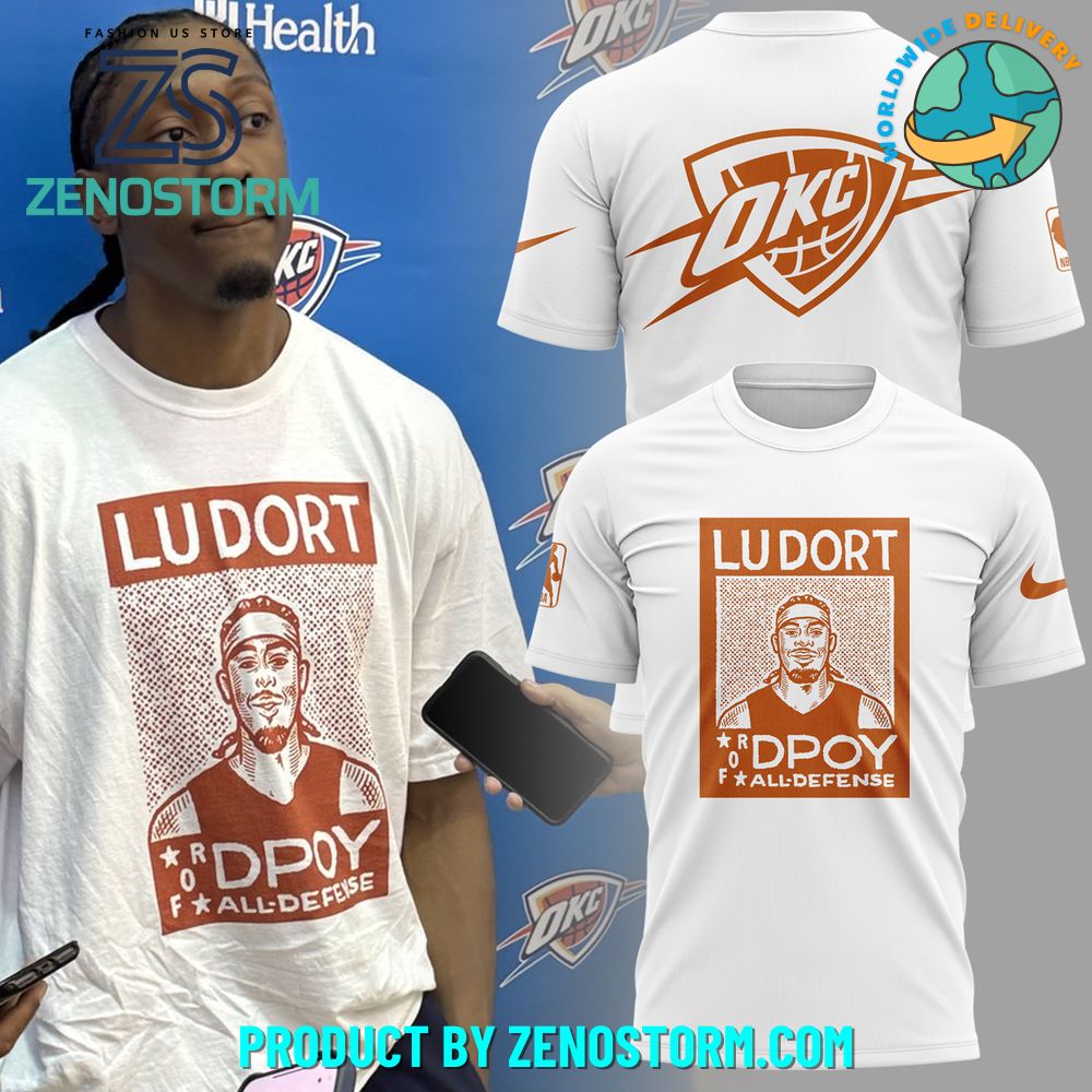 Oklahoma City Thunder x Lu Dort 2025 Special Shirt Oklahoma City Thunder x Lu Dort 2025 Special Shirt