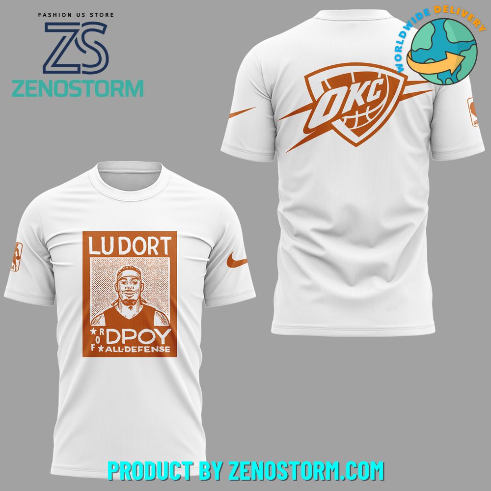Oklahoma City Thunder x Lu Dort 2025 Special Shirt Oklahoma City Thunder x Lu Dort 2025 Special Shirt