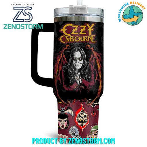 Ozzy Osbourne Prince of Darkness Special Stanley Tumbler