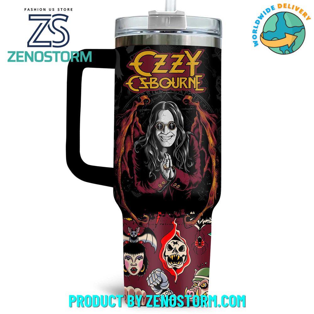 Ozzy Osbourne Prince of Darkness Special Stanley Tumbler Ozzy Osbourne Prince of Darkness Special Stanley Tumbler