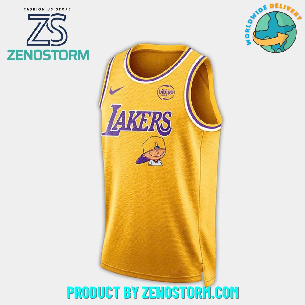 Pablo Sanchez x Los Angeles Lakers NBA Limited Basetball Jersey Pablo Sanchez x Los Angeles Lakers NBA Limited Basetball Jersey